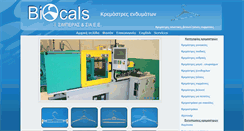 Desktop Screenshot of biocals.gr